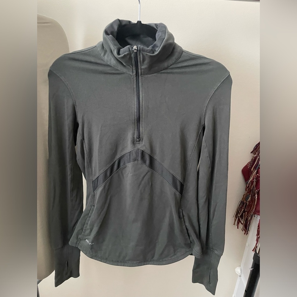 Nike Quarter Zip Running Pullover - image 1
